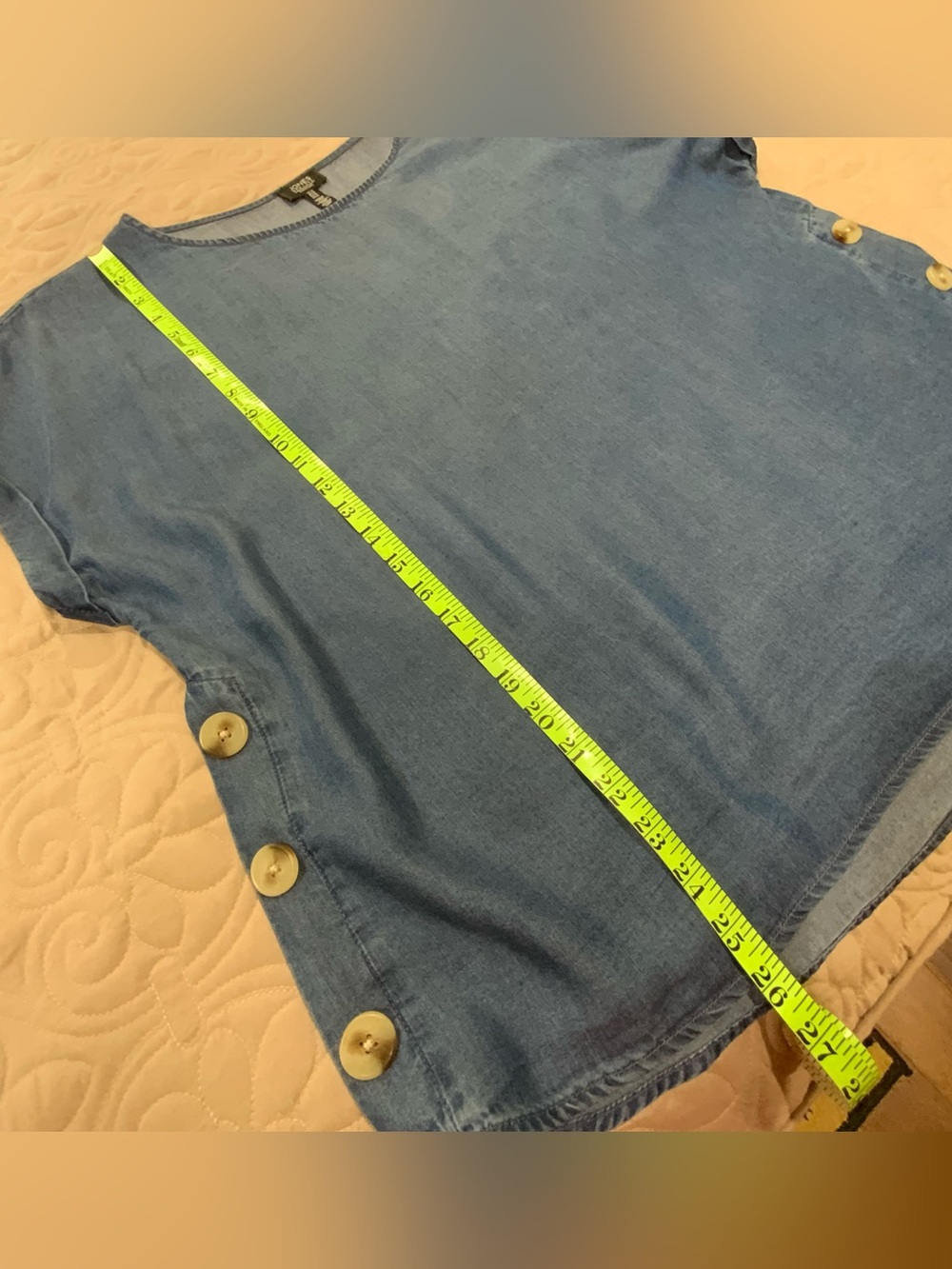 Jones NY Chambray Top